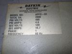 Daykin Electric Transformer Dissconnect