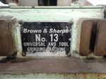 Brown  Sharpe Grinder