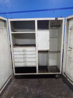  Portable 2 Door Cabinet