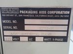 Packaging Aids Corporation Heat Band Sealing Machine