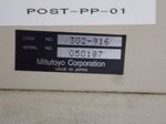 Mitutoyo Optical Comparatory