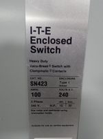 Ite Fusible Disconnect