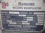 Ransome Ransome 99 Welding Manipulator
