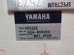  Yamaha Yp320x 2 Axis Pick  Place Robot Snkc485r262