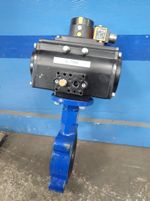 Keystone Butterfly Valve W Actuator