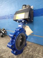 Keystone Butterfly Valve W Actuator