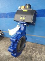 Keystone Butterfly Valve W Actuator