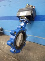 Keystone Butterfly Valve W Actuator