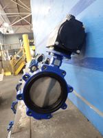 Keystone Butterfly Valve W Actuator