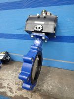 Keystone Butterfly Valve W Actuator