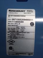 Rosemount Magnetic Flow Tube