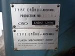 Enshu Limited Enshu Limited Am1547 Cnc Vertical Mill