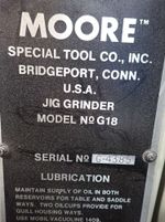 Moore Moore G18 Jig Grinder