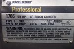 Black  Decker Bench Grinder