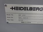 Heidelberg Feed Conveyor
