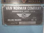 Van Norman Van Norman 38 Universal Mill