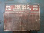 Pacific Pacific 30014 Press Brake