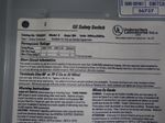 General Electric Nonfusible Disconnect