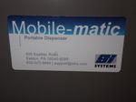 Si Systems Si Systems Mobilematic  Portable Dispenser