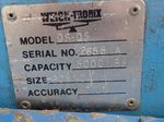 Weigh Tronix Scale