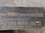 Giddings  Lewis Machine Slotted Rotary Table