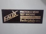 Falex Falex Variable 4 Ball Friction  Wear Test Machine