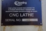 Clausing Clausing Cke614oz Cnc Lathe
