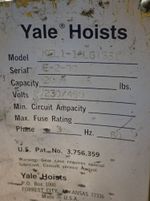 Yale Chain Hoist