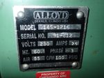 Alloyd Alloyd 14s1216 Rotary Blister Packing Machine