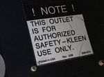 Safety Kleen Agitating Parts Washer