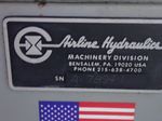 Airline Hydraulics Hydraulic Unit