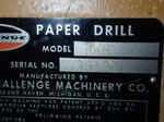 Challenge Paper Drill