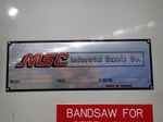 Msc Msc 09514639 Vertical Band Saw