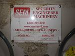 Semsecurity Engineered Machinery Granulator