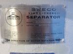 Sweco Vibroenergy Seperator Powder Seperator