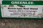 Greenlee Reel Stand
