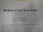 Diacro Press Brake