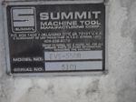 Summit Vertical Milling Machine