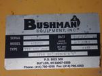 Bushman Equipment Co Tie Rod Jib Crane