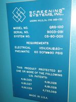 Screening Systems  Tri Axis Shaker Table 