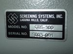 Screening Systems  Tri Axis Shaker Table 