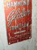 Hammond  Glider Trim Table Saw  
