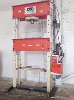 Otc   Power Team  Hydraulic  H  Frame Press
