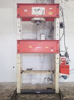 Otc   Power Team  Hydraulic  H  Frame Press