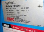 Fmc  Syntron  Rotary Feeder Unit 