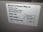 Brown  Sharpe  Cmm 