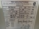 Rex Manufacturing Transformer