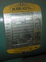 Burr King Belt Sander
