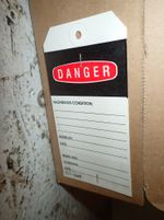  Danger Tags