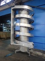 Ambaflex Ss Powered Spiral Belt Conveyor